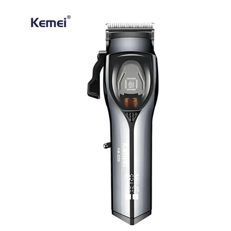Máquina de Corte Profissional 10w USB Portátil 9000RPM Recarregável Sem Fio KEMEI-2229 Premium Homem