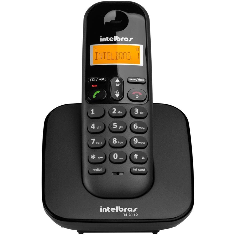 Telefone sem Fio com Identificador Intelbras TS3110