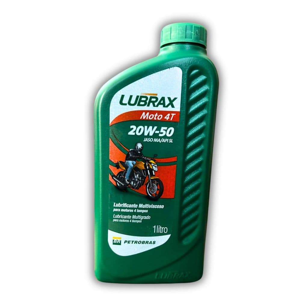 Oleo Moto 4t 20w50 Lubrax Petrobras Essencial 1 Litro