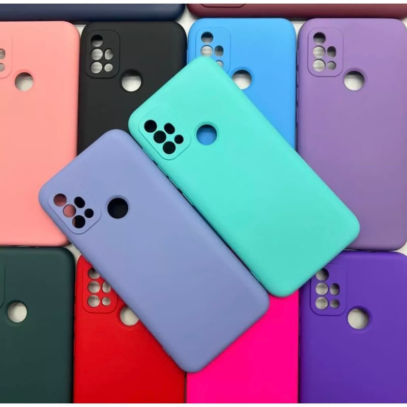 Capa Capinha Silicone Aveludada Motorola Moto G10 / G20 / G30