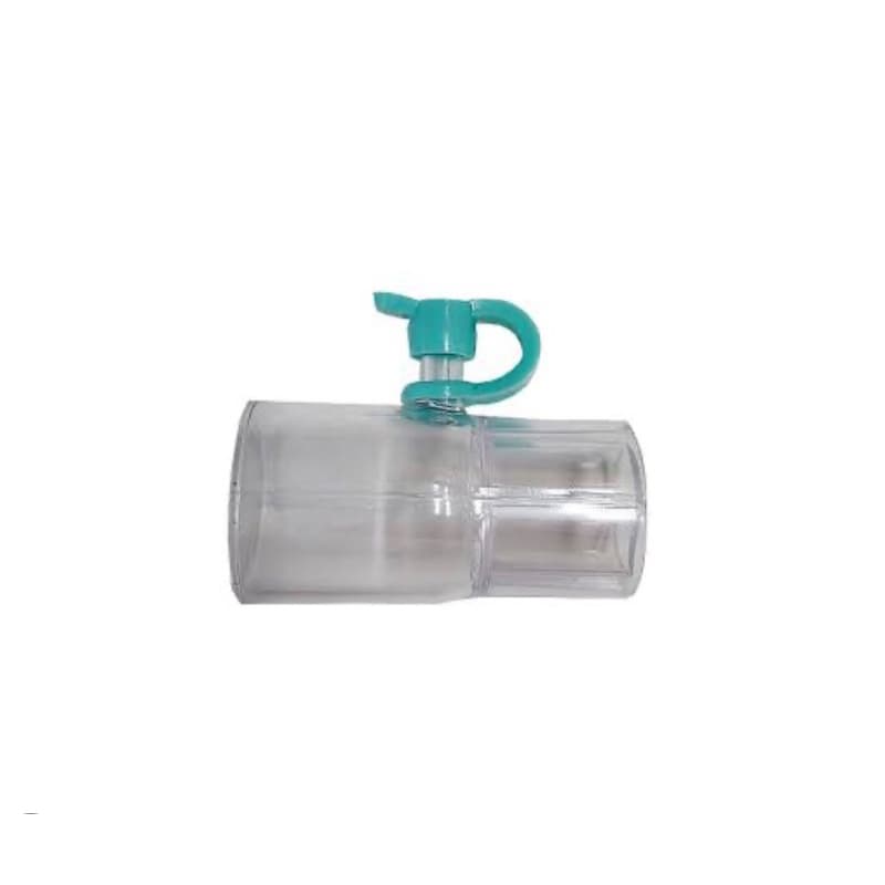 Conector Reto 22M x 22F Com Porta de Entrada + Tampinha - Ventcare