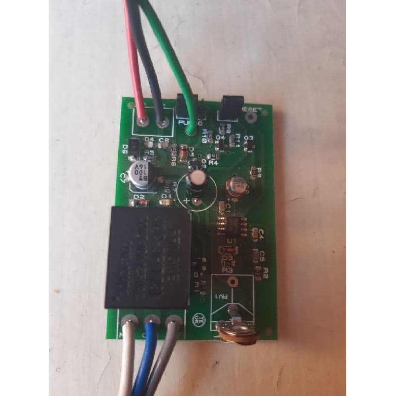 TEMPORIZADOR PULSO 12V COM OU SEM RECICLAGEM DE TEMPO