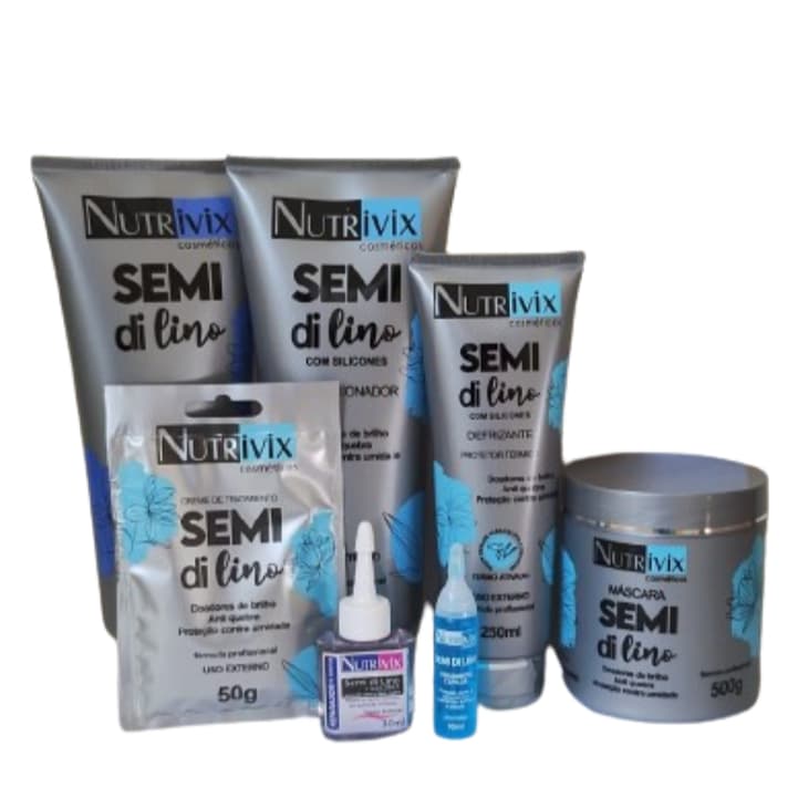 Kit Semi di Lino - Nutrivix Cosméticos