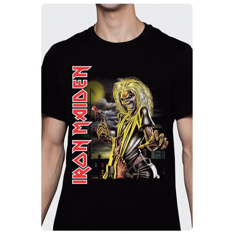 Camiseta Iron Maiden - Killers Consulado do Rock camiseta de banda camiseta de rock heavy metal
