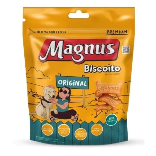 Biscoito Pet Para Cachorro Magnus Original Cães Adultos 1kg