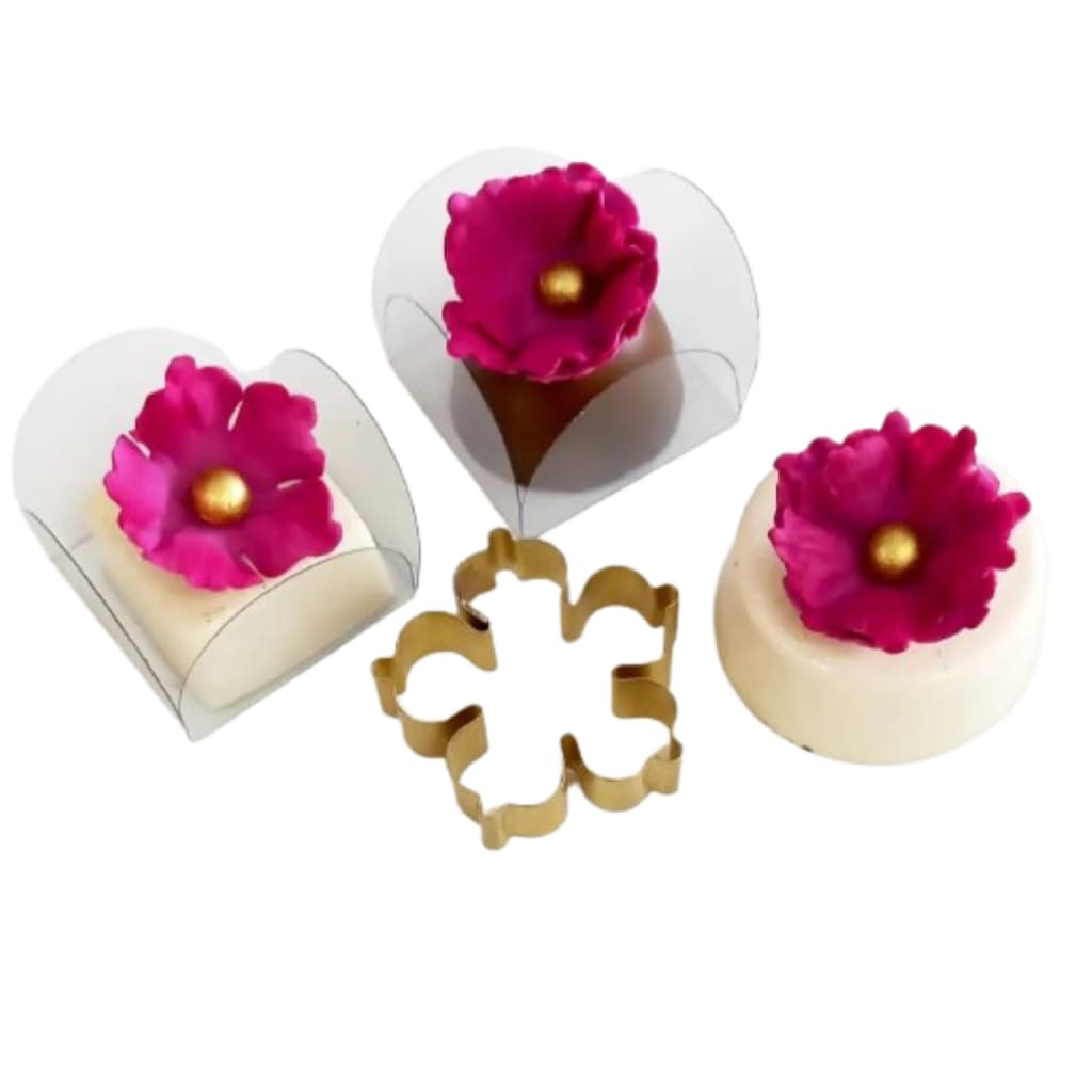 Cortador da mini flor jasmim ou rosa mosqueta