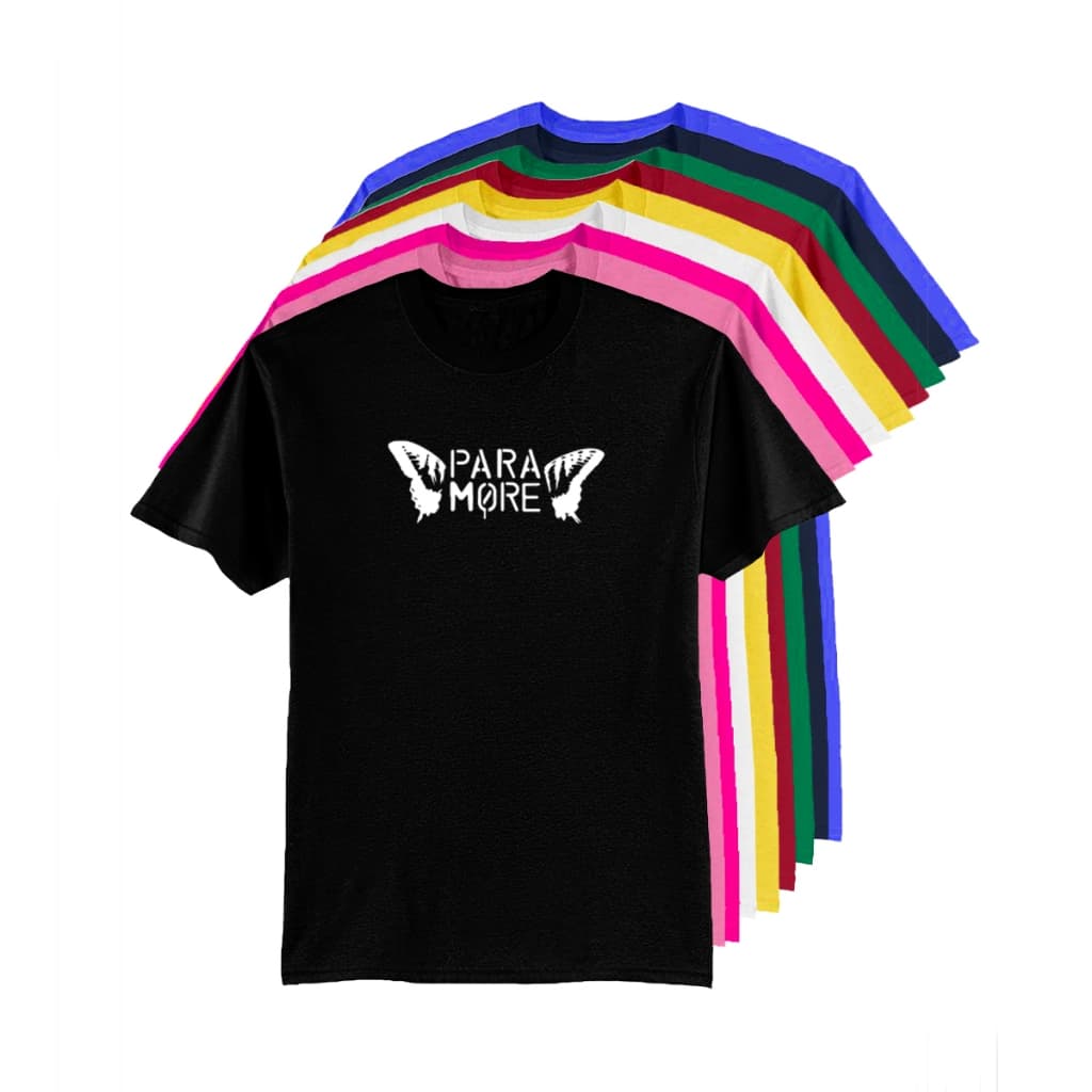 Camiseta Camisa Blusa Feminina Masculina Unissex 100% Algodão Banda Paramore md3