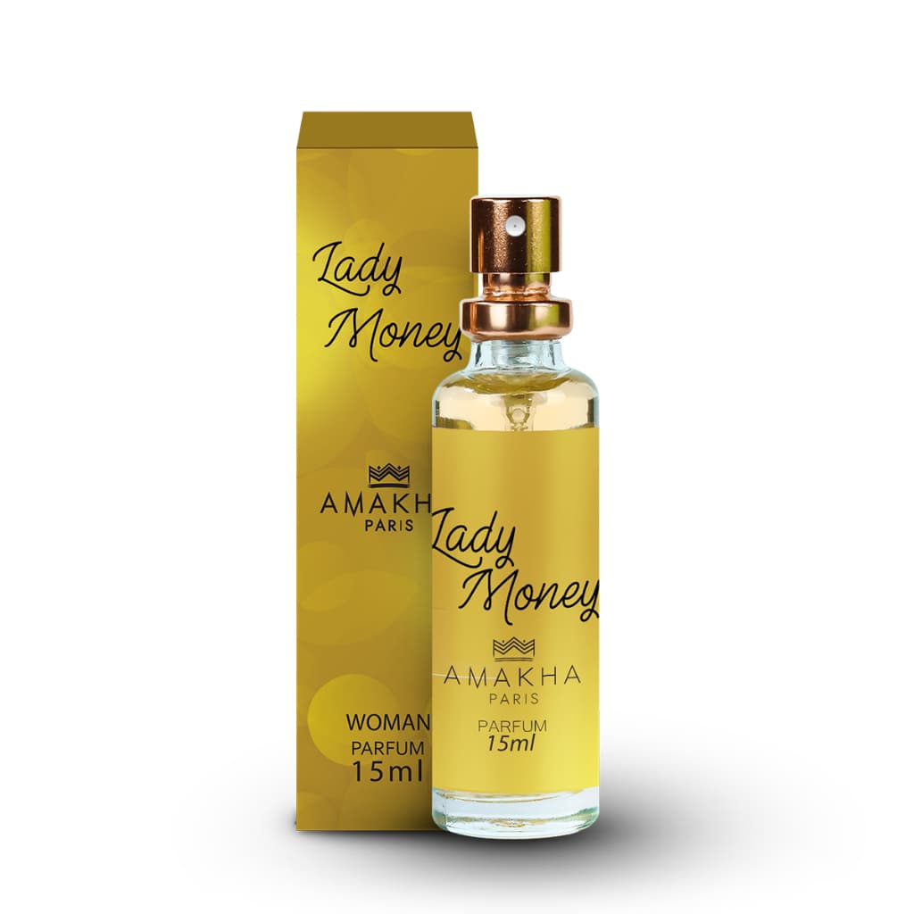 Perfume Lady Money  Amakha 15ml excelente para bolso Bela dona