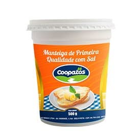 Manteiga com Sal Coopatos  500g
