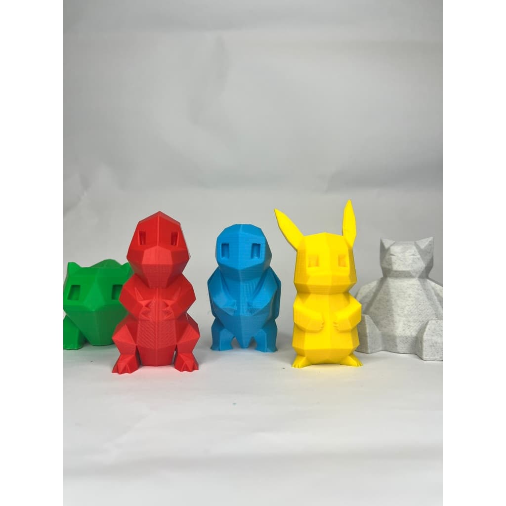 Kit com Pokemons decorativos (5 unidades)