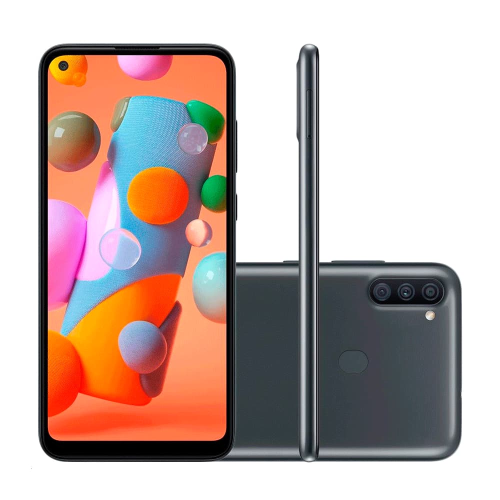 Smartphone Samsung Galaxy A11 64GB 4G Wi-Fi Tela 6.4'' Dual Chip 3GB RAM Câmera Tripla - Vitrine