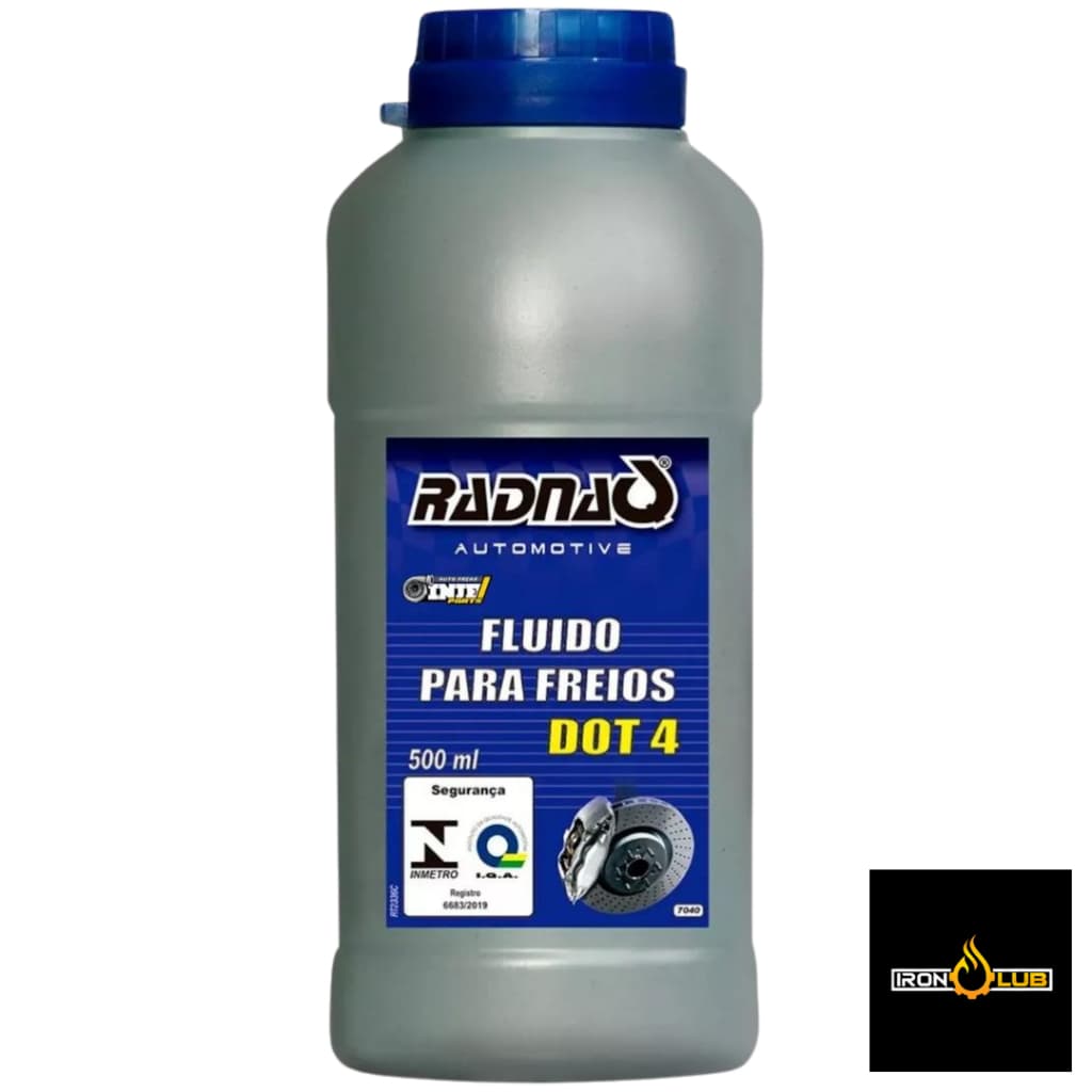 FLUIDO DE FREIOS RADNAQ DOT4 500ML