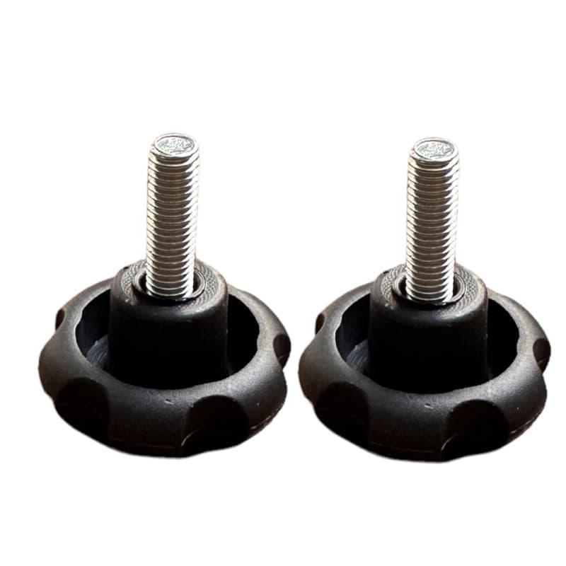 Kit com 2 Parafuso Borboleta para Fixação de Suporte Bau Universal SUBISTITUIÇÃO