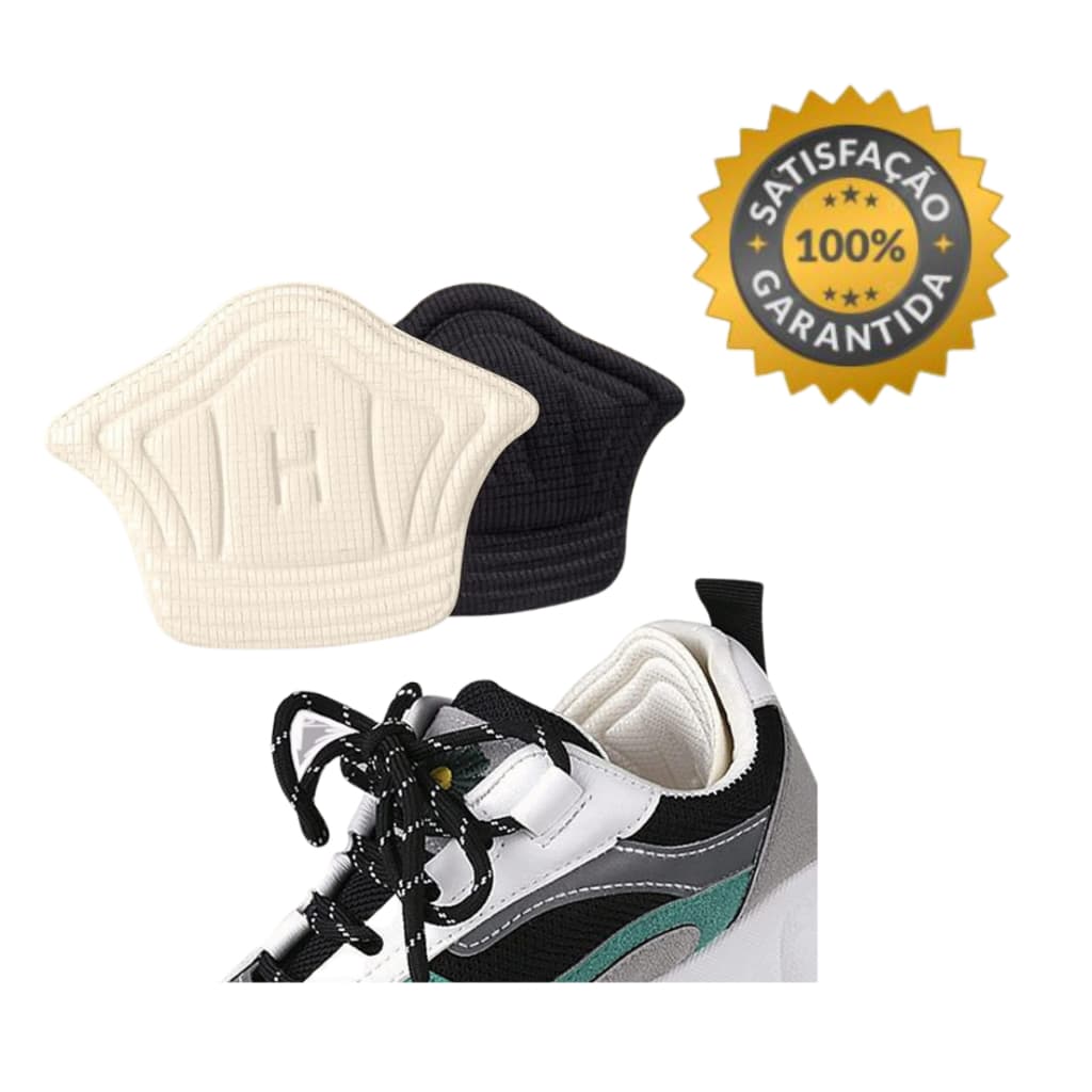 Par Palmilha Protetor de Calcanhar Zero Dor Conforto Tênis e Sapatos