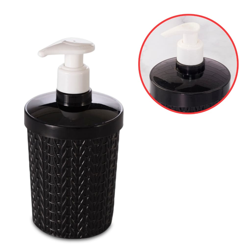 Porta Sabonete Líquido de Plástico Trama 360 ml Plasútil