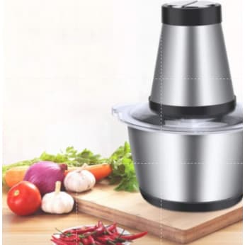 Moedor Elétrico 2L Alimentos Picador Triturador BR