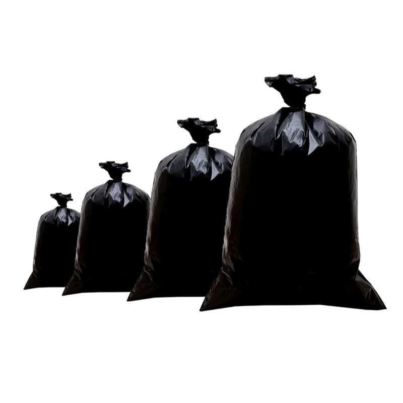 Saco Para Lixo Preto Pacote 100 Unidades 20, 40, 60, 100 Litros