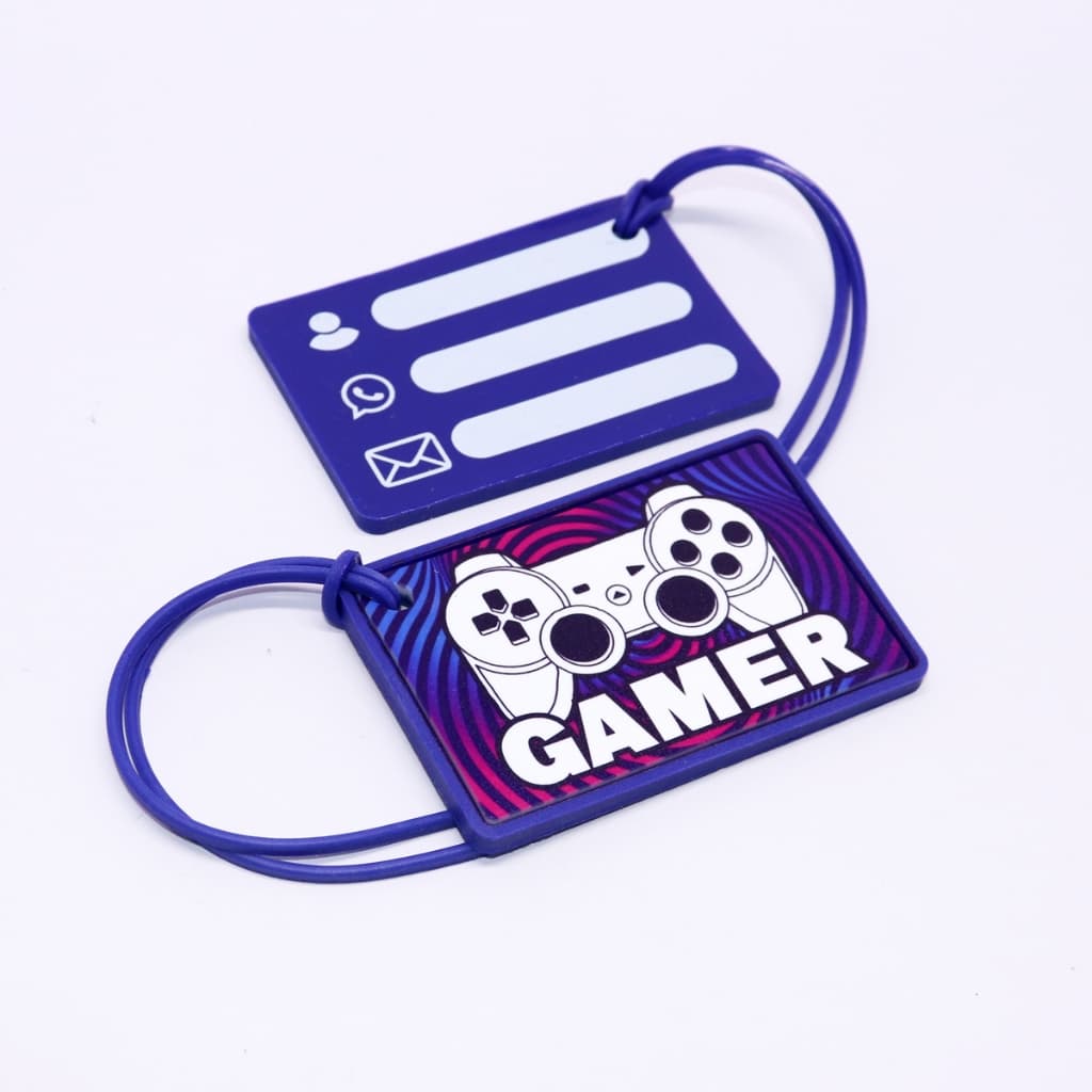 TAG DE MALA E MOCHILA GAMER - IDENTIFICADOR DE MALA E MOCHILA GAME