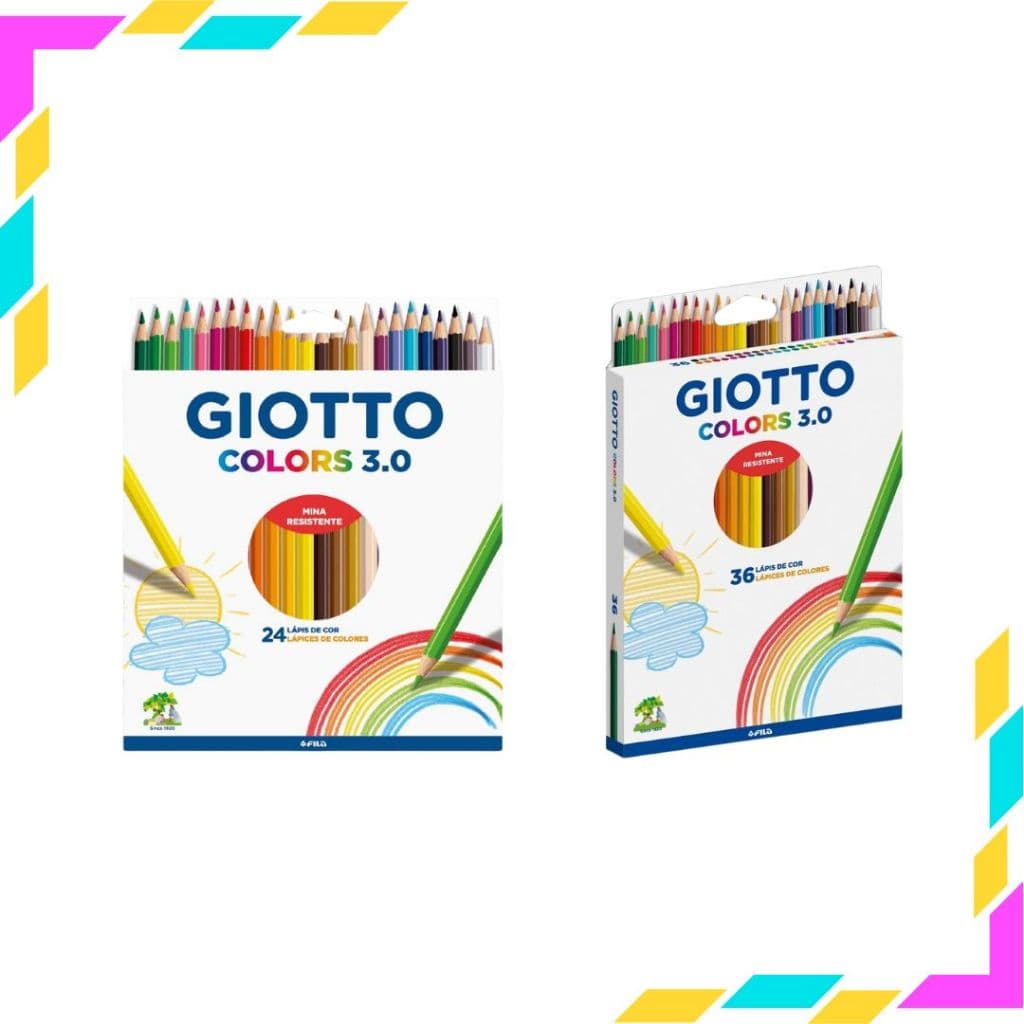 Lápis De Cor 3.0 - Giotto