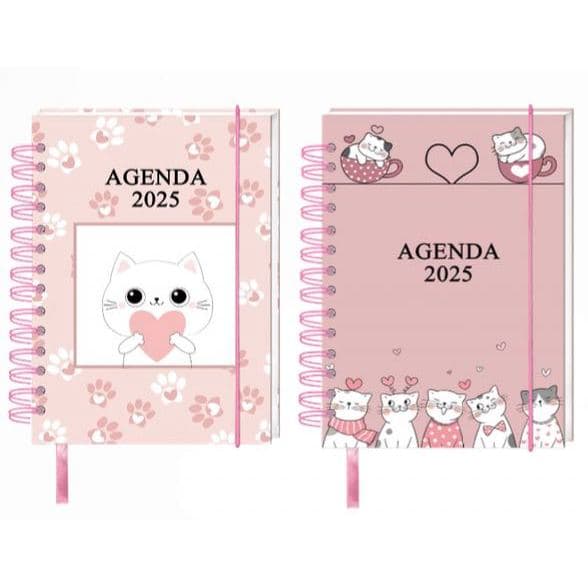 Agenda Espiral 2025 com elastico