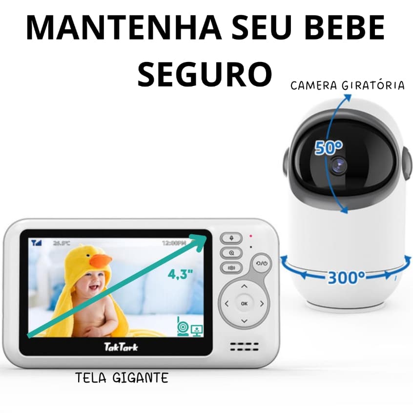 Camera Baba Eletronica Tarktark Com Zoom Digital 3x Bm812