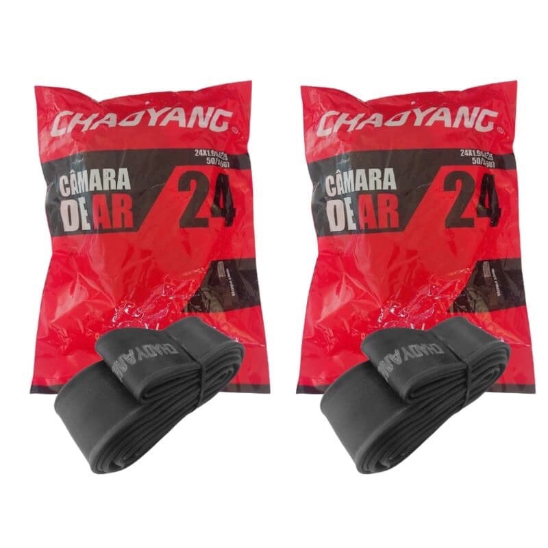 Câmara de Ar Aro 24 Chaoyang Bico Grosso bike mtb