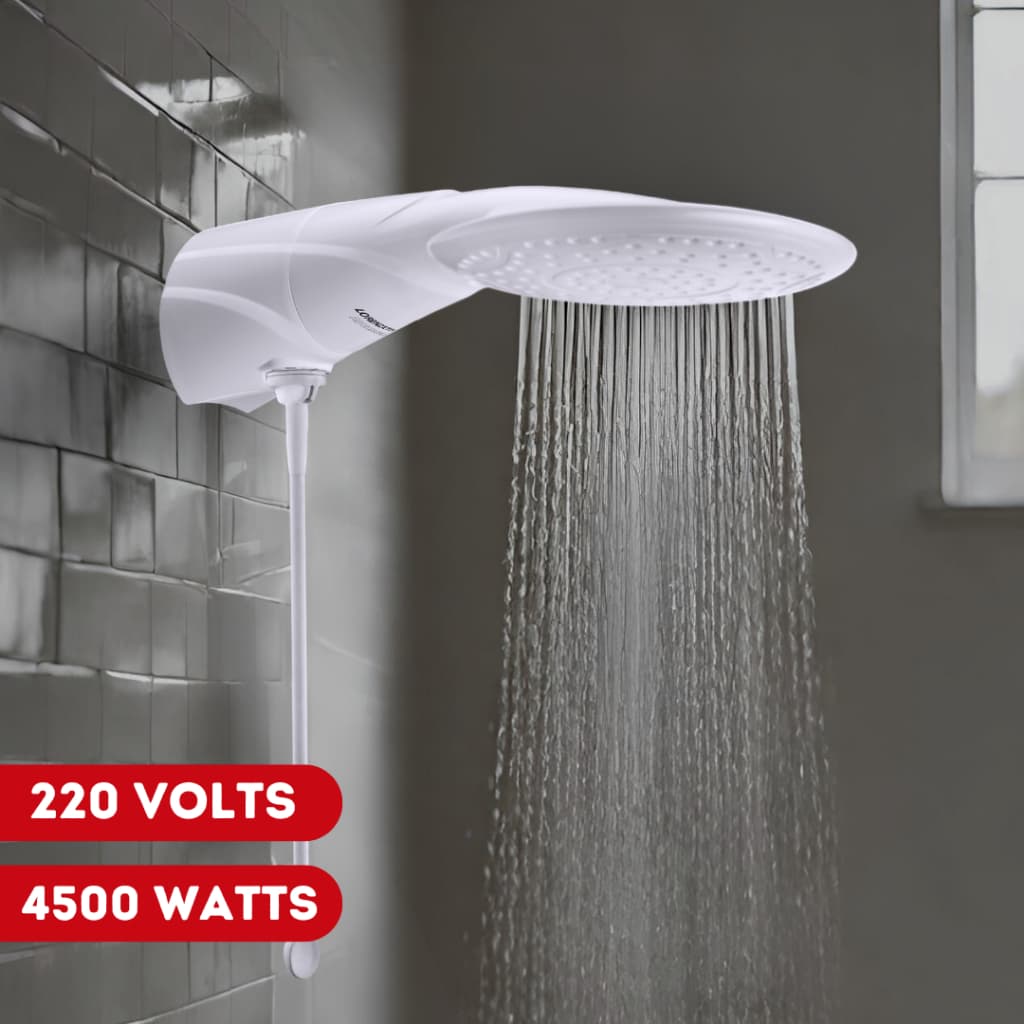 Chuveiro Ducha Advanced Blindado Eletrônico Branco 220v 4500w Lorenzetti