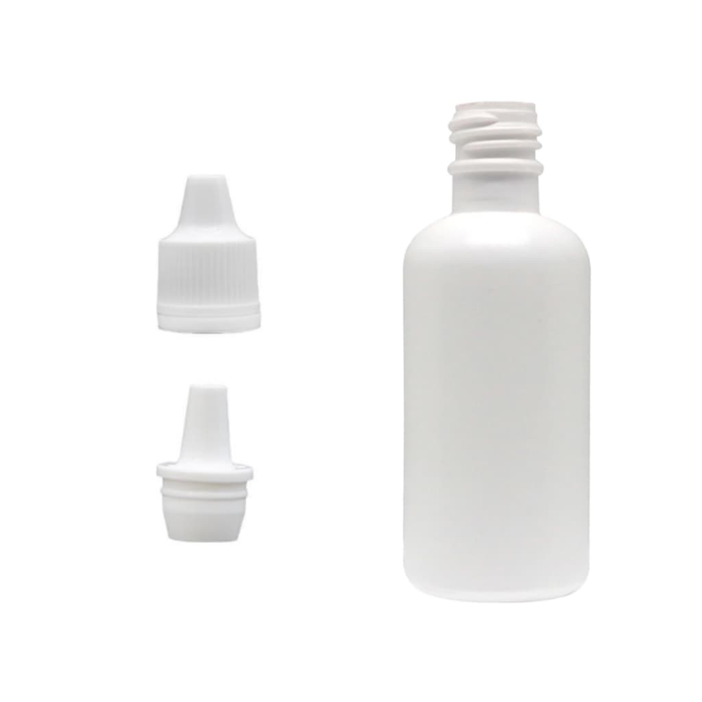 15 Conta Gotas Frasco Plastico  Tampa Com Lacre E Batoque - 30ml