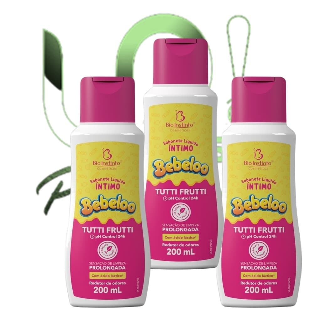 Sabonete Intimo Bebeloo Tutti Frutti