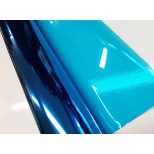 Película Insulfilms Azul natural G50 rolo c/ 50cm de largura e comprimento de 1 a 4 metros.