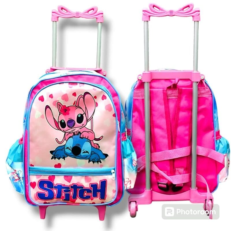 Mochila Escolar Infantil  de Rodinhas Exclusiva