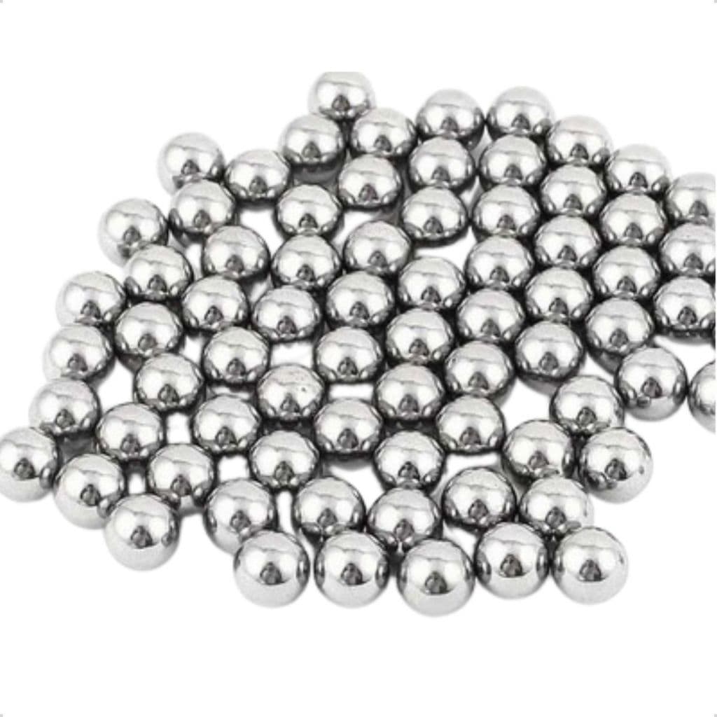 Kit 100 Esferas Aço Cubo Dianteiro 3/16 Padrão Shimano Bike