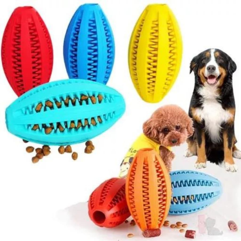 Brinquedo Porta Petiscos Interativo Caes Ração Anti Stres