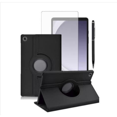 Capa Giratória + Película + Caneta Touch Para Galaxy A9 - 8.7 Polegadas X110 / X115 / X117