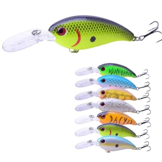 Isca Artificial CrankBait  Pesca De Traíras,Dourados,Grandes,Tucunarés entre outros grandes Peixes.