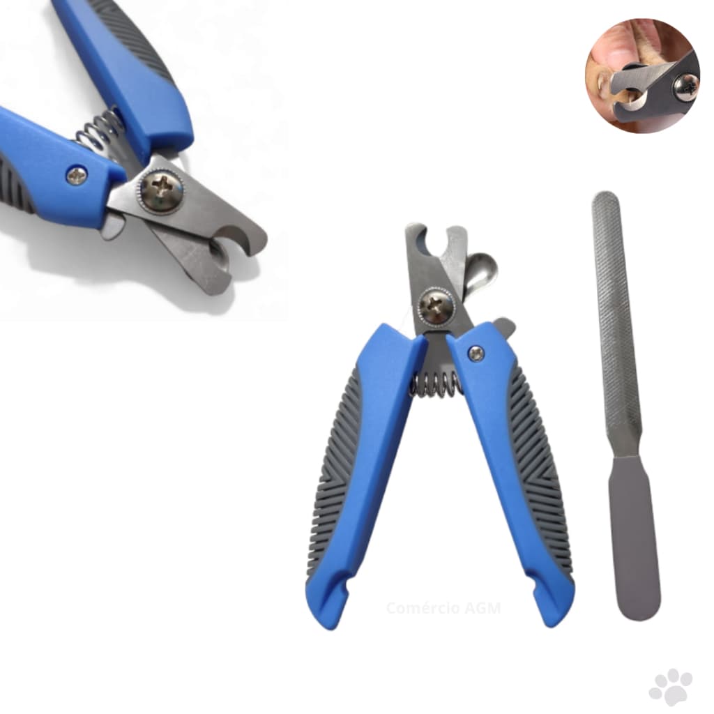 Alicate cortador de unha cachorros grande para cães pets dog profissionais