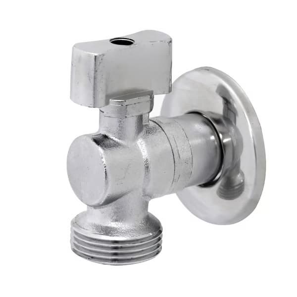Torneira Registro Esfera de Metal 1/2 para Máquina Lavar Roupa/Louça/Tanquinho