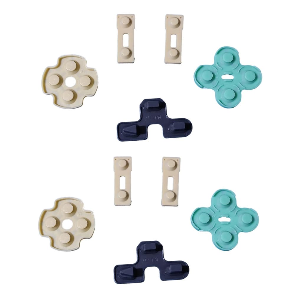 2 - Kit Borracha Reparo Controle Playstation Ps1 Ps2