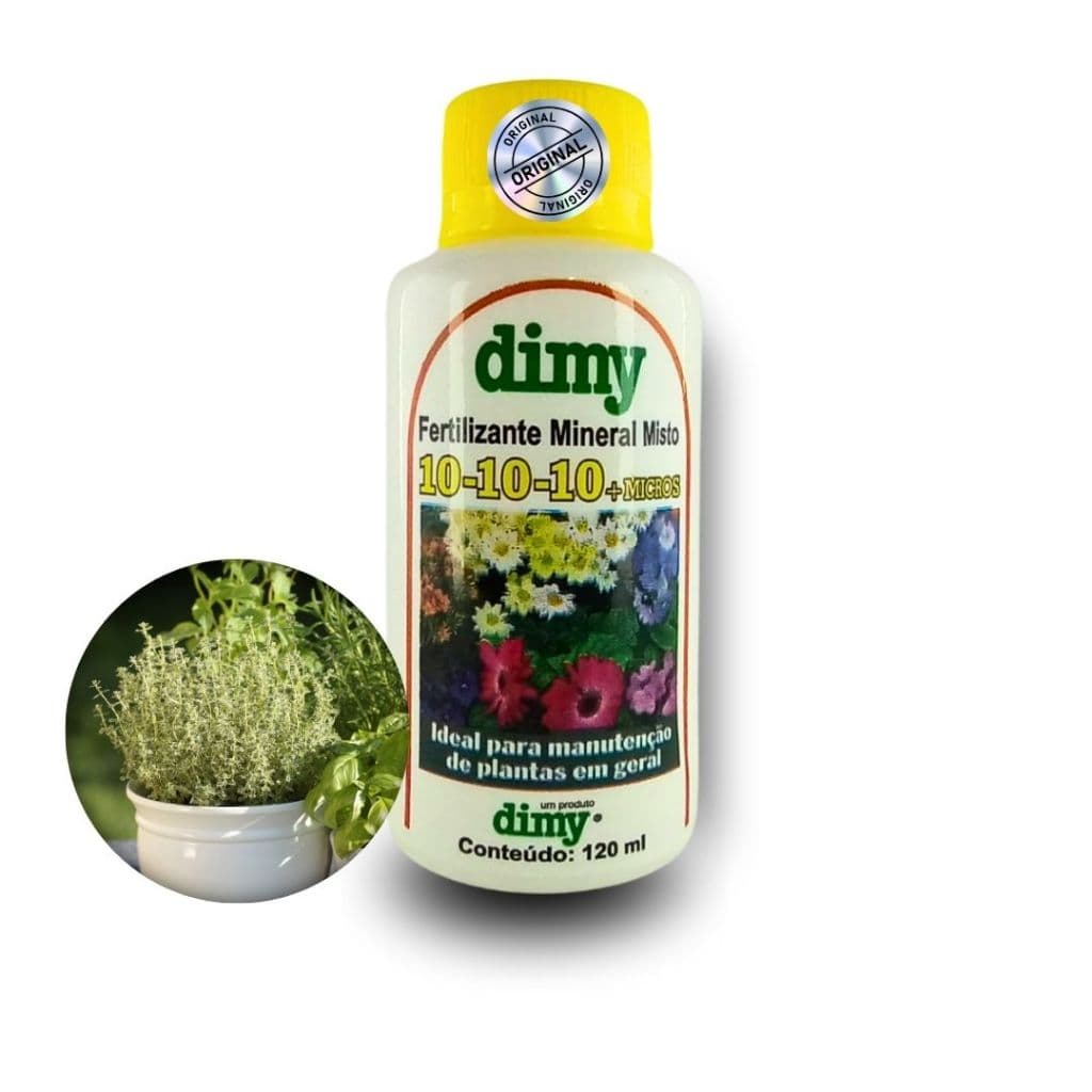Fertilizante Mineral Misto 10-10-10 Liquido ideial Tomilho