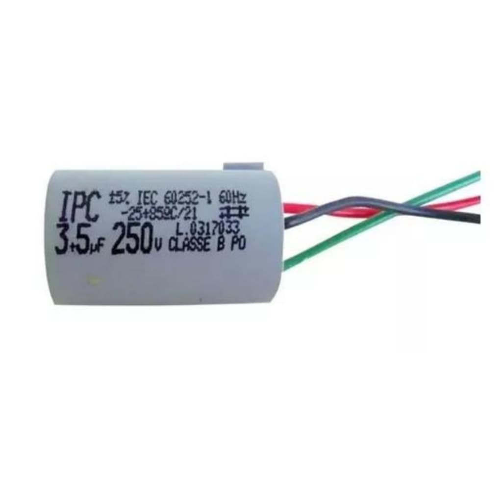Capacitor Ventilador Teto Latina 3+5uf Air Control 110v