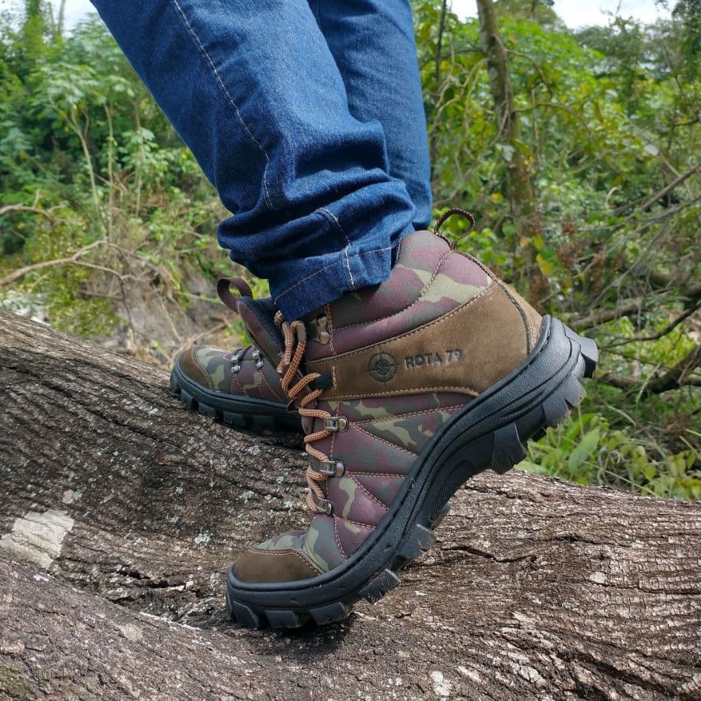 Coturno Sneaker masculino solado treking colado costurado moderno confortavel