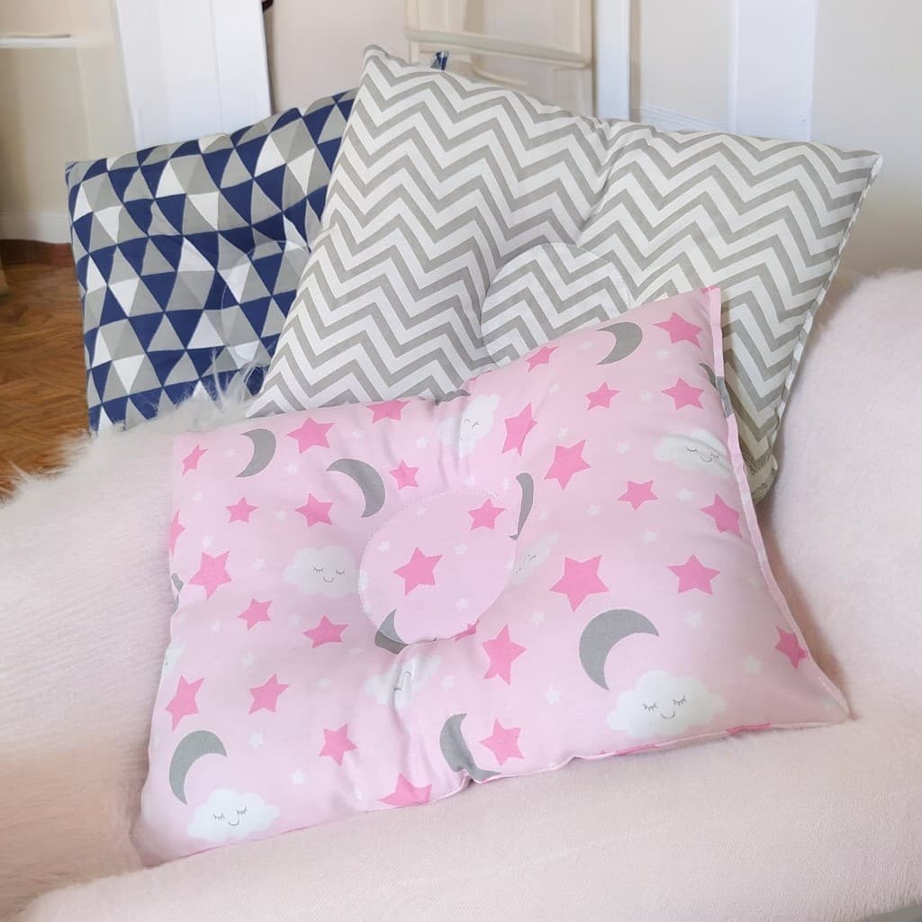Travesseiro Bebe Anatomico Varias Estampas ENVIO IMEDIATO - Ninho, Enxoval
