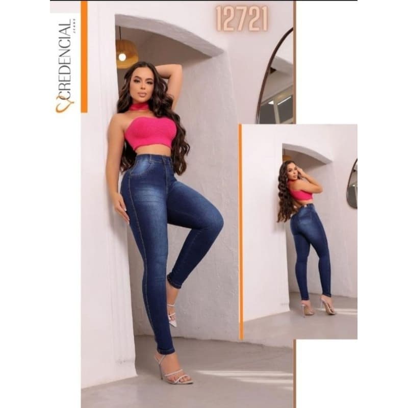 Calça Jeans Cigarrete Hot Pants