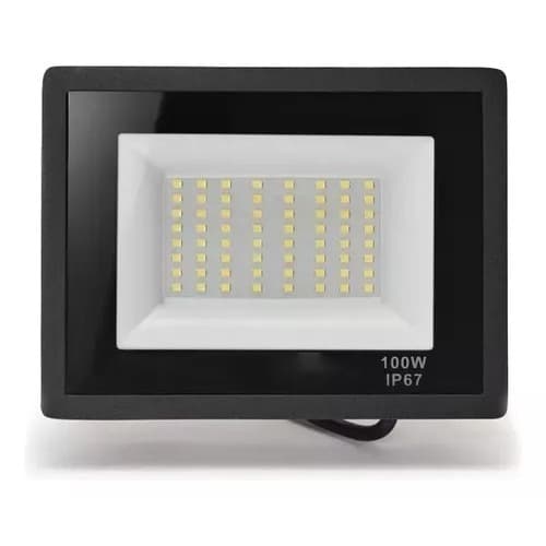 Refletor Led 100w Holofote Bivolt Prova D'água Frio