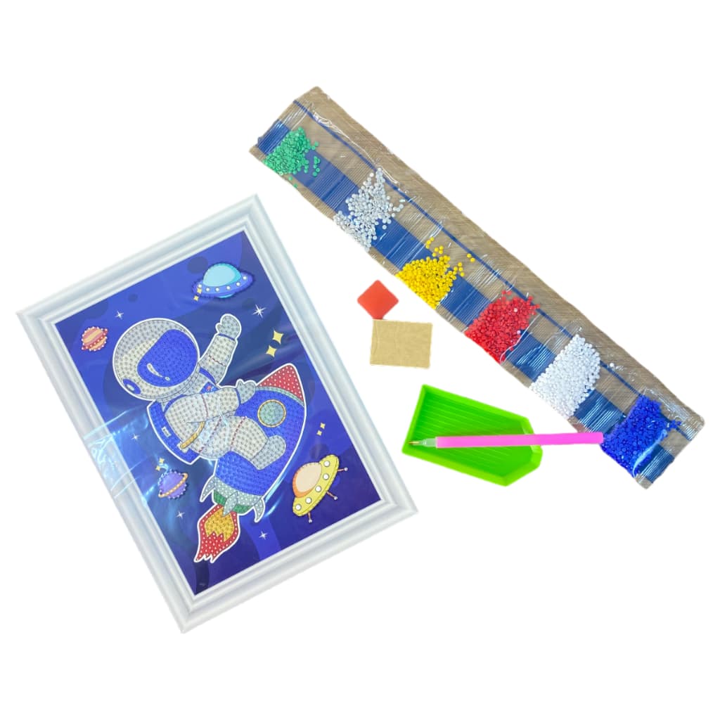 Pintura de diamantes - Diamond Painting DIY - Meninas fofas e Anime -