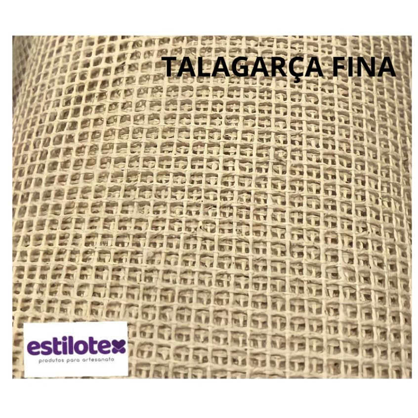 Talagarça Fina Para Bordar Estilotex - CRU