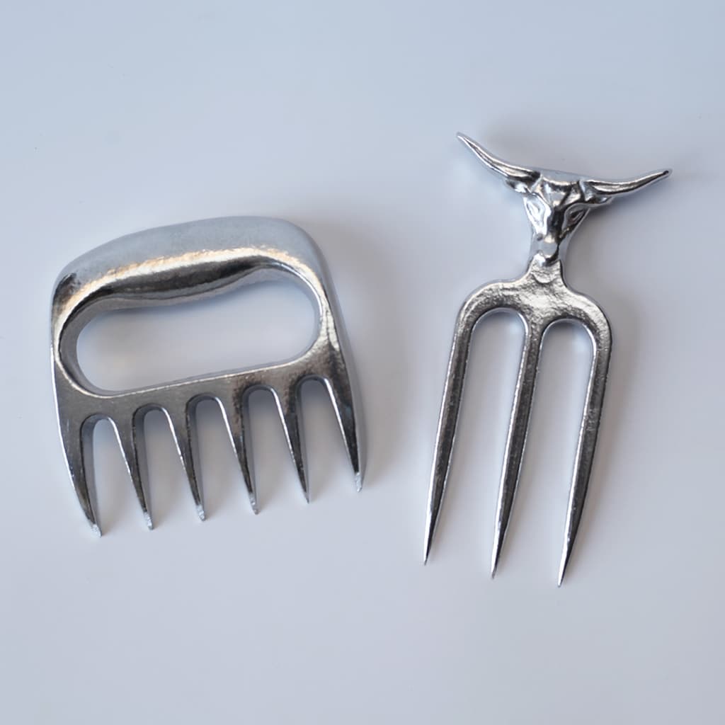 kit churrasco garra e tridente para presente
