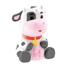 Brinquedo de Bebê Vaca em Vinil Mordedor