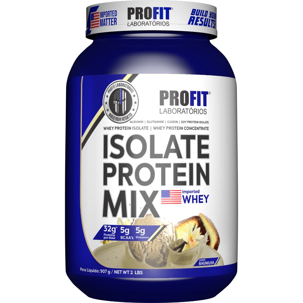 Profit Laboratórios - Isolate Protein Mix Pote 907g