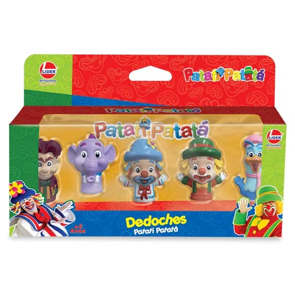 Dedoche Patati e Patatá - Líder Brinquedos